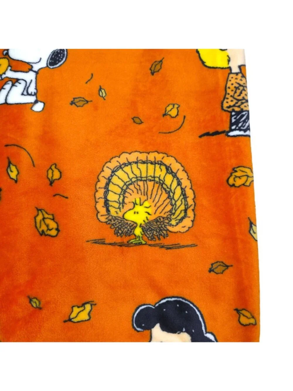Peanuts Thanksgiving Soft Plush Throw Blanket 50